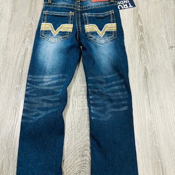 Boys True Indigo Jeans Size 5 - Picture 2 of 6